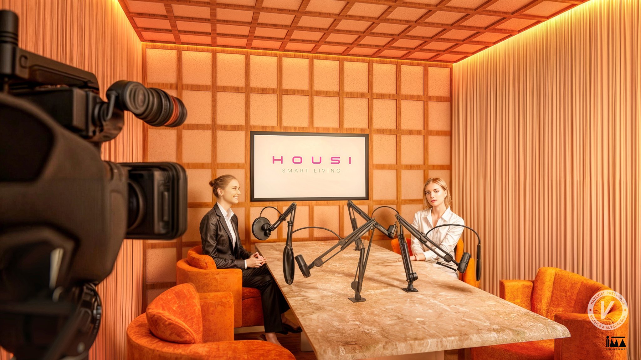 24_Perspectiva meramente ilustrativa do Podcast Studio